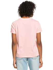 4 Noon Ocean - Camiseta Orgánica para Mujer Rosa ERJZT05424 Roxy