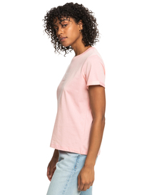 1 Noon Ocean - Camiseta Orgánica para Mujer Rosa ERJZT05424 Roxy