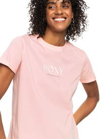 2 Noon Ocean - Camiseta Orgánica para Mujer Rosa ERJZT05424 Roxy