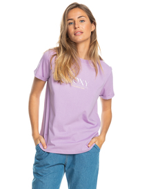 0 Noon Ocean - Organic T-Shirt for Women Purple ERJZT05424 Roxy