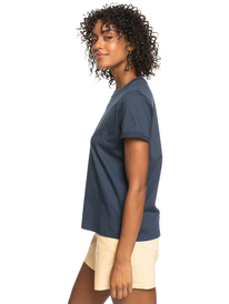 1 Noon Ocean - Organic T-Shirt for Women Blue ERJZT05425 Roxy