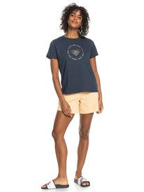 3 Noon Ocean - Organic T-Shirt for Women Blue ERJZT05425 Roxy