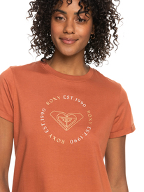 2 Noon Ocean - Camiseta Orgánica para Mujer Marron ERJZT05425 Roxy