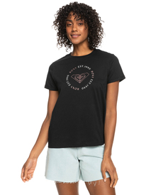 0 Noon Ocean - Organic T-Shirt for Women  ERJZT05425 Roxy