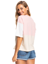 4 ECEG Tee - T-shirt manches courtes pour Femme  ERJZT05430 Roxy
