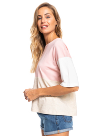 1 ECEG Tee - T-shirt manches courtes pour Femme  ERJZT05430 Roxy