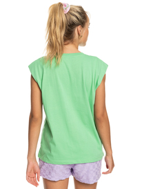 4 The Smell Of The Sea - Muscle T-Shirt for Women Green ERJZT05463 Roxy