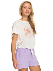 1 We Go To The Sea - Kürzeres T-Shirt für Frauen Weiss ERJZT05470 Roxy