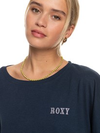 2 Tiki And Surf - Camiseta oversize de corte cuadrado para Mujer  ERJZT05476 Roxy