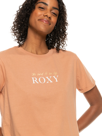 2 Noon Ocean - T-Shirt für Frauen Braun ERJZT05490 Roxy