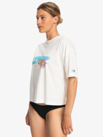 1 G-Land – Camiseta oversize para mujer  ERJZT05518 Roxy
