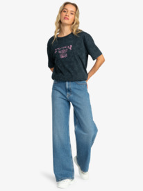 3 The Andes Field - T-Shirt für Frauen Schwarz ERJZT05620 Roxy