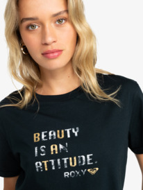 2 Sparkle Evening Attitude - T-Shirt for Women Black ERJZT05709 Roxy