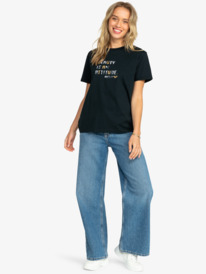 3 Sparkle Evening Attitude - T-Shirt for Women Black ERJZT05709 Roxy