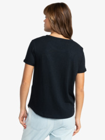 4 Saturdaze - T-Shirt à manches courtes pour Femme Noir ERJZT05731 Roxy