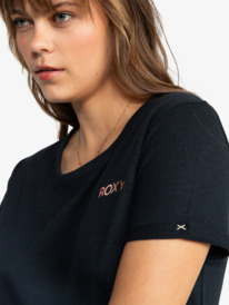 2 Saturdaze - T-Shirt à manches courtes pour Femme Noir ERJZT05731 Roxy