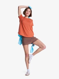 2 Saturdaze - Camiseta de manga corta para Mujer Rosa ERJZT05731 Roxy