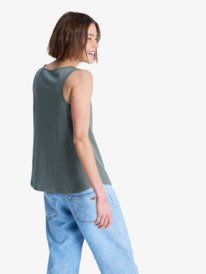 4 Saturdaze - Racerback Vest Top for Women Green ERJZT05732 Roxy