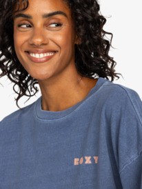 2 Summer Flakes - T-shirt à manches courtes pour Femme Bleu ERJZT05800 Roxy