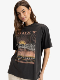 0 Dreamers - Short Sleeves T-shirt for Women Black ERJZT05810 Roxy