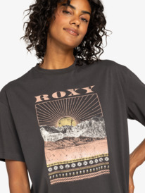 2 Dreamers - T-Shirt für Frauen Schwarz ERJZT05810 Roxy