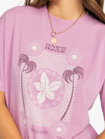 2 Dreamers - T-shirt met Korte mouw voor Dames Purple ERJZT05813 Roxy