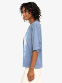 1 Sweet Shine - T-shirt à manches courtes pour Femme Bleu ERJZT05818 Roxy