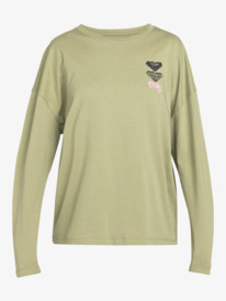 5 Dune Explorer - T-shirt met Lange mouw voor Dames Green ERJZT05820 Roxy