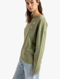 1 Dune Explorer - Longsleeve für Frauen Grün ERJZT05820 Roxy