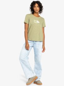 4 Ocean After - T-shirt de mangas curtas para Mulher  ERJZT05822 Roxy