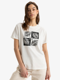 0 Summer Fun - T-shirt à manches courtes pour Femme Blanc ERJZT05826 Roxy