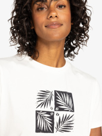 2 Summer Fun - T-shirt met Korte mouw voor Dames White ERJZT05826 Roxy