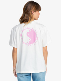 4 Keep A Breast Day - T-shirt met korte mouwen voor dames White ERJZT05873 Roxy