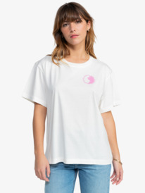 0 Keep A Breast Day - T-shirt met korte mouwen voor dames White ERJZT05873 Roxy