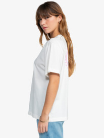 1 Keep A Breast Day - T-shirt de manga curta para Mulher Branco ERJZT05873 Roxy