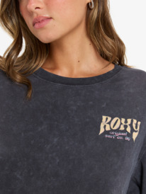 8 Sunnyoversize - Short Sleeves T-Shirt for Women Black ERJZT05905 Roxy