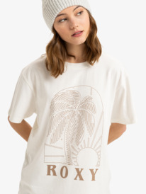 2 Sunnyoversize - T-shirt à manches courtes pour Femme Blanc ERJZT05907 Roxy