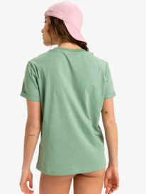 4 Oceanregular Art - T-shirt met Korte mouw voor Dames Green ERJZT05910 Roxy