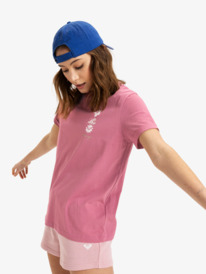 1 Oceanregular Art - T-shirt à manches courtes pour Femme Rose ERJZT05910 Roxy