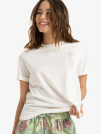 0 Oceanregular Art - T-shirt met Korte mouw voor Dames White ERJZT05910 Roxy