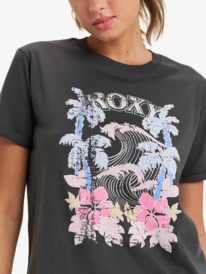 4 Oceanregular Poster - T-shirt met Korte mouw voor Dames Black ERJZT05911 Roxy