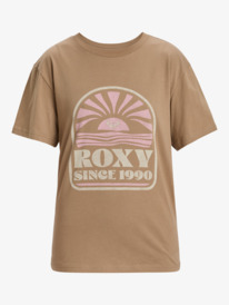 5 Hangloose Poster - Short Sleeves T-Shirt for Women Brown ERJZT05912 Roxy