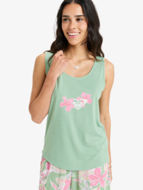 0 Surfclassic - Tanktop voor Dames Green ERJZT05926 Roxy