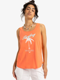 0 Surfclassic Organic - Vest Top for Women Orange ERJZT05970 Roxy