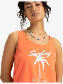 2 Surfclassic Organic - Vest Top for Women Orange ERJZT05970 Roxy