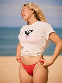 0 Ocean Road Art - T-shirt met korte mouwen voor Dames White ERJZT06015 Roxy