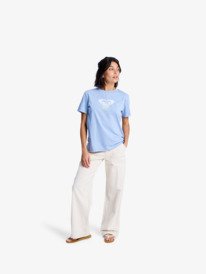 2 Ocean Road Art - T-shirt de manga curta para Mulher Azul ERJZT06015 Roxy