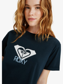 4 Ocean Road Art - T-shirt met korte mouwen voor Dames Black ERJZT06015 Roxy