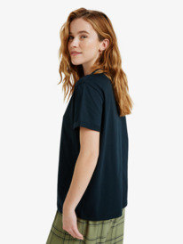 1 Ocean Road Art - T-shirt met korte mouwen voor Dames Black ERJZT06015 Roxy