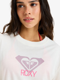 4 Ocean Road Art - Short Sleeve T-Shirt for Women White ERJZT06015 Roxy